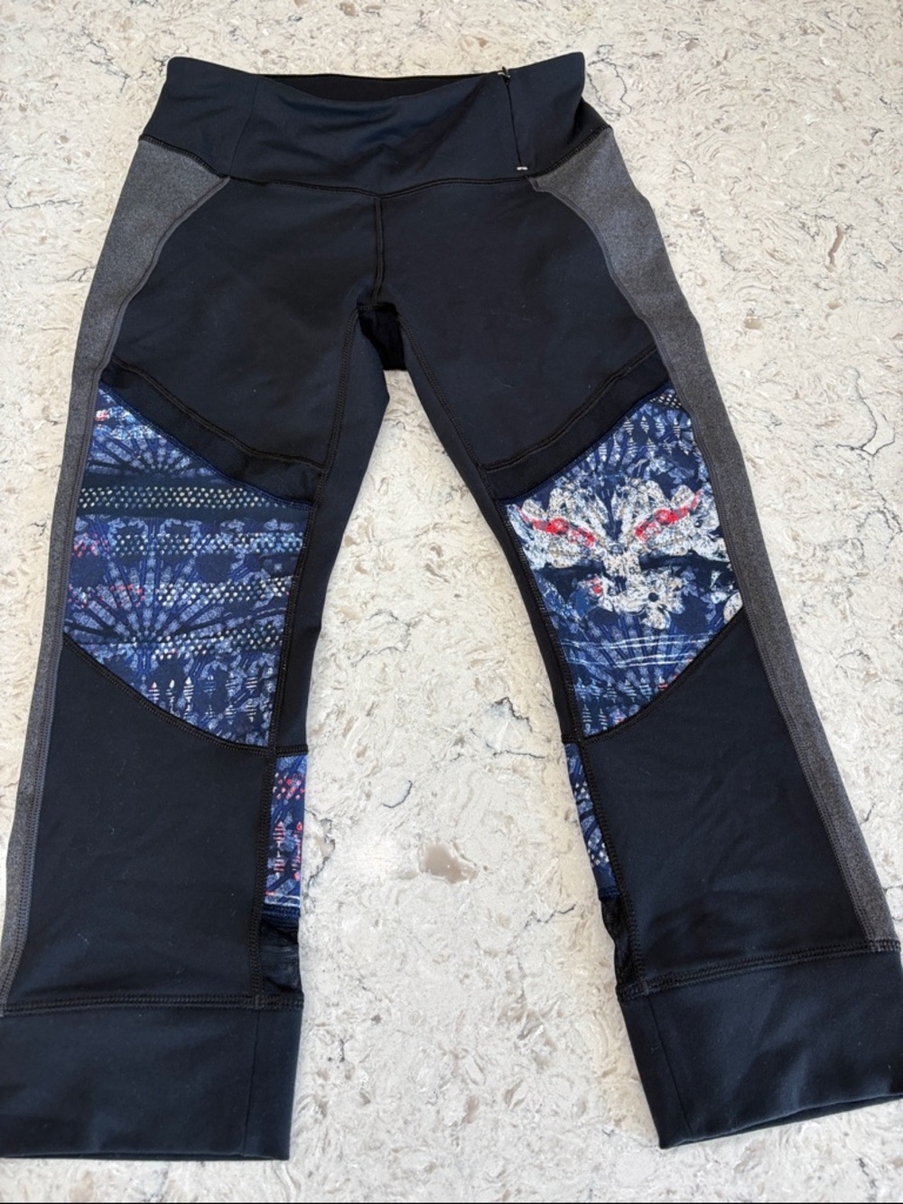 CALIA by Carrie Underwood Black Performance Leggings with Interior Care Tag